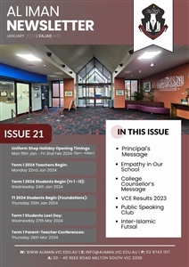 Newsletter Issue 21