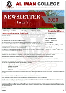 Newsletter Issue 7