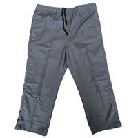 Grey Poly Cotton Pants